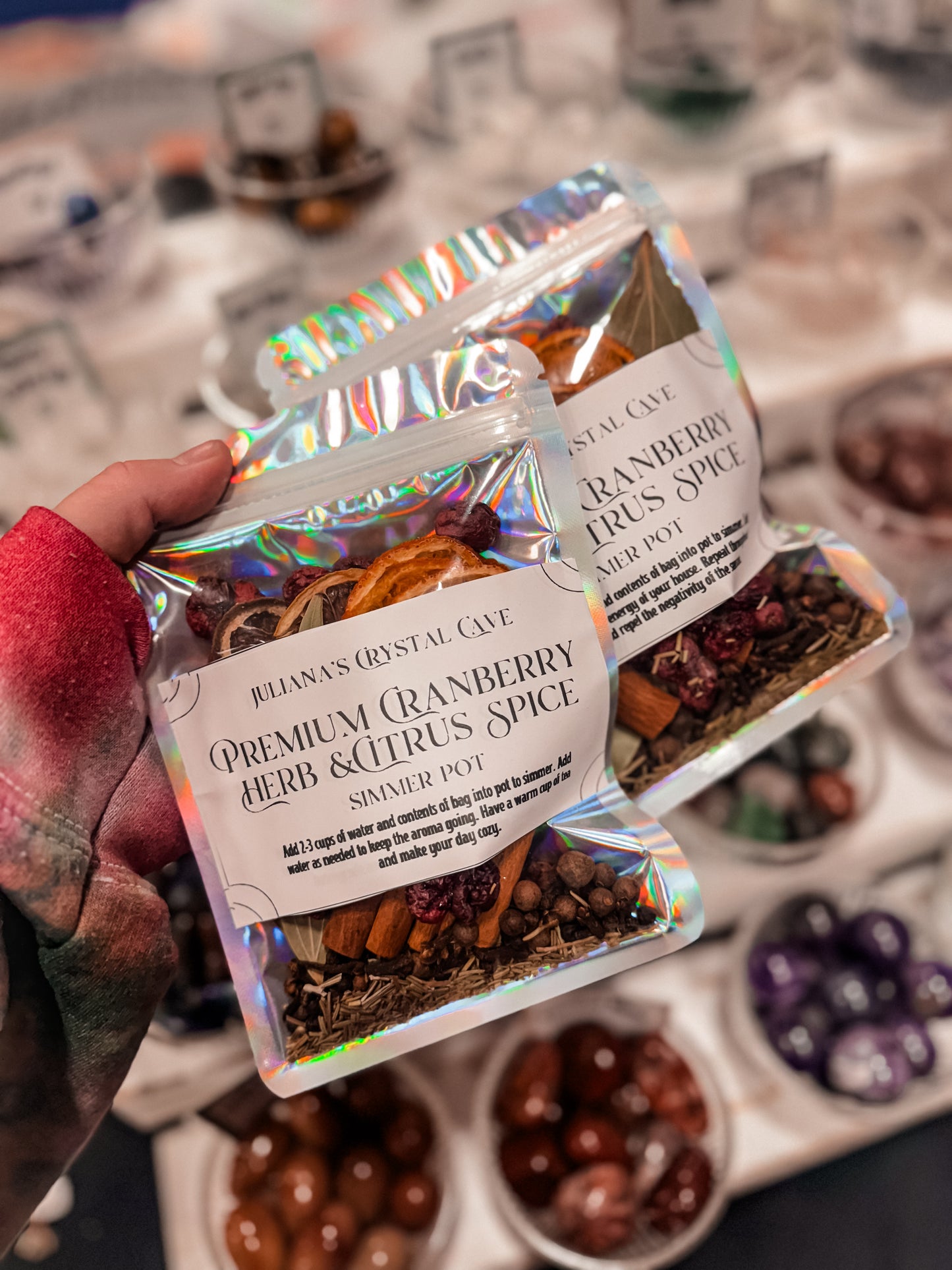 Premium Cranberry, Citrus Herb & Spice Simmer Pot