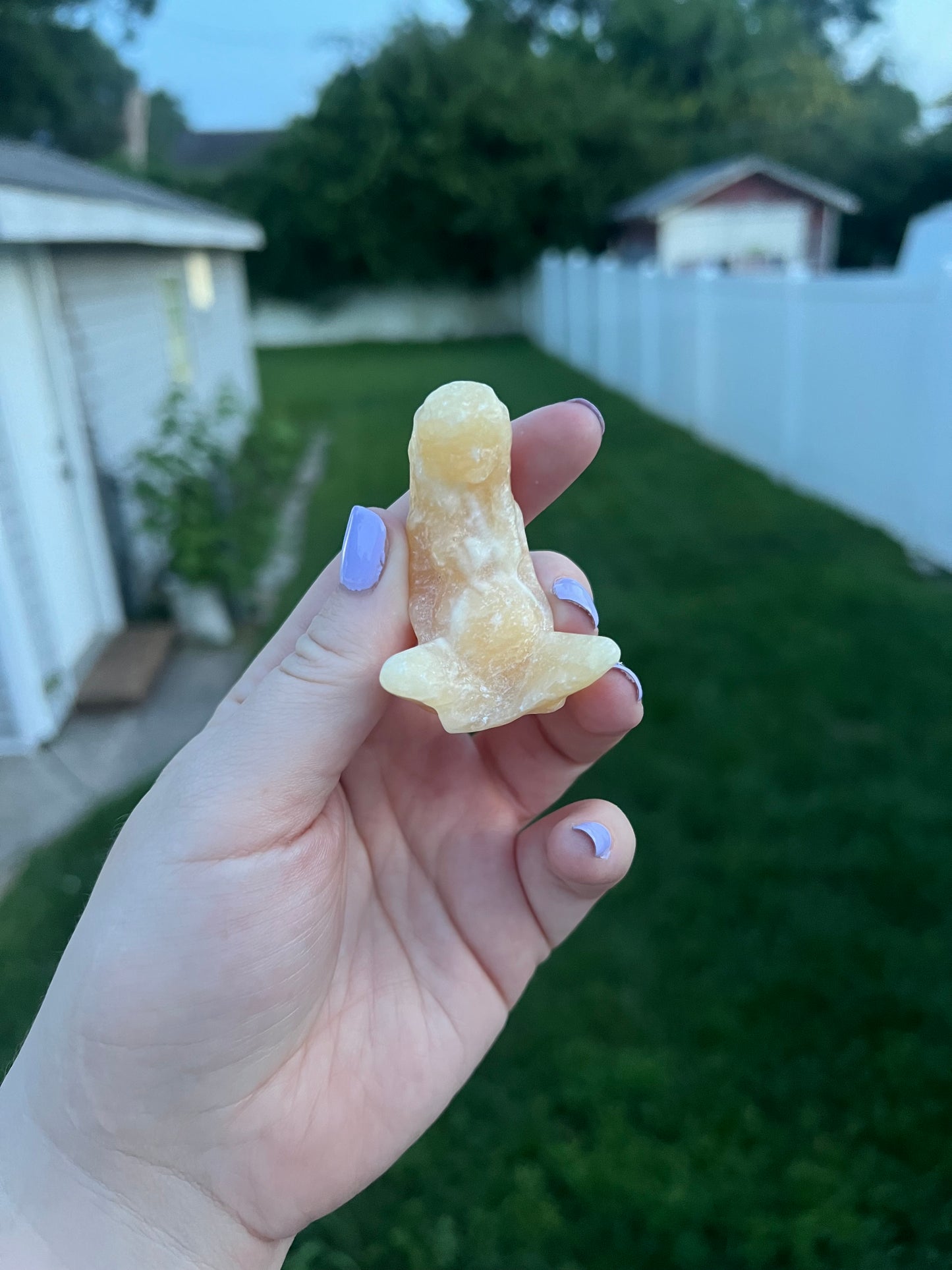 Yellow Calcite Mother Earth