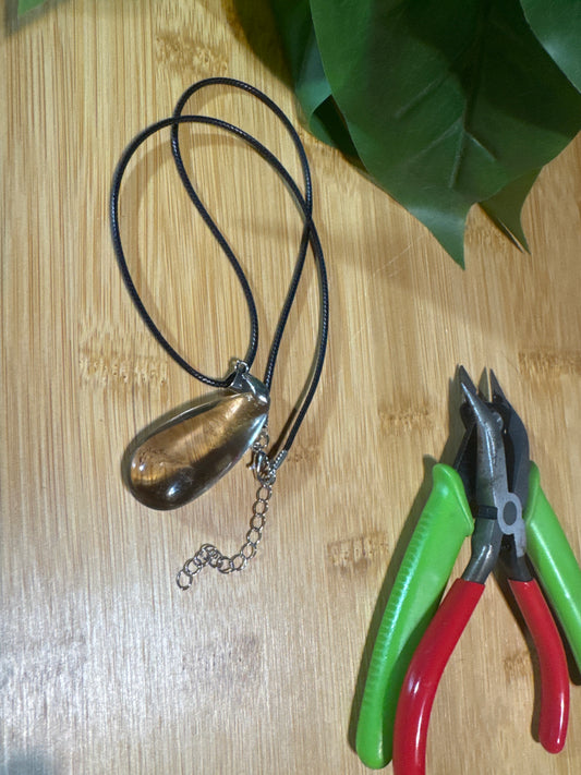 Smoky Quartz-Garden Quartz Pendant