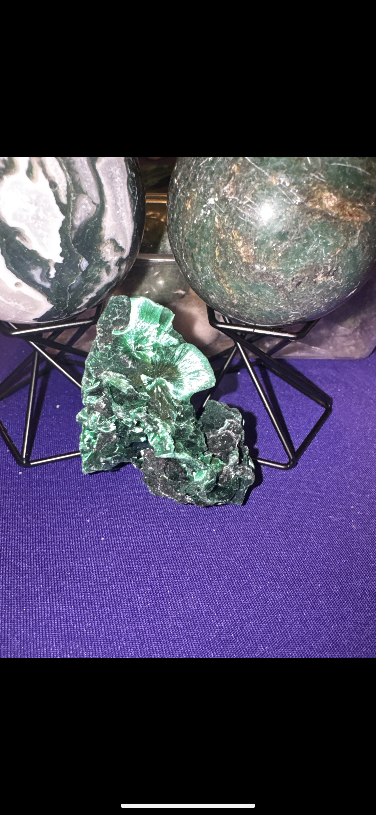 Velvet Malachite Raw