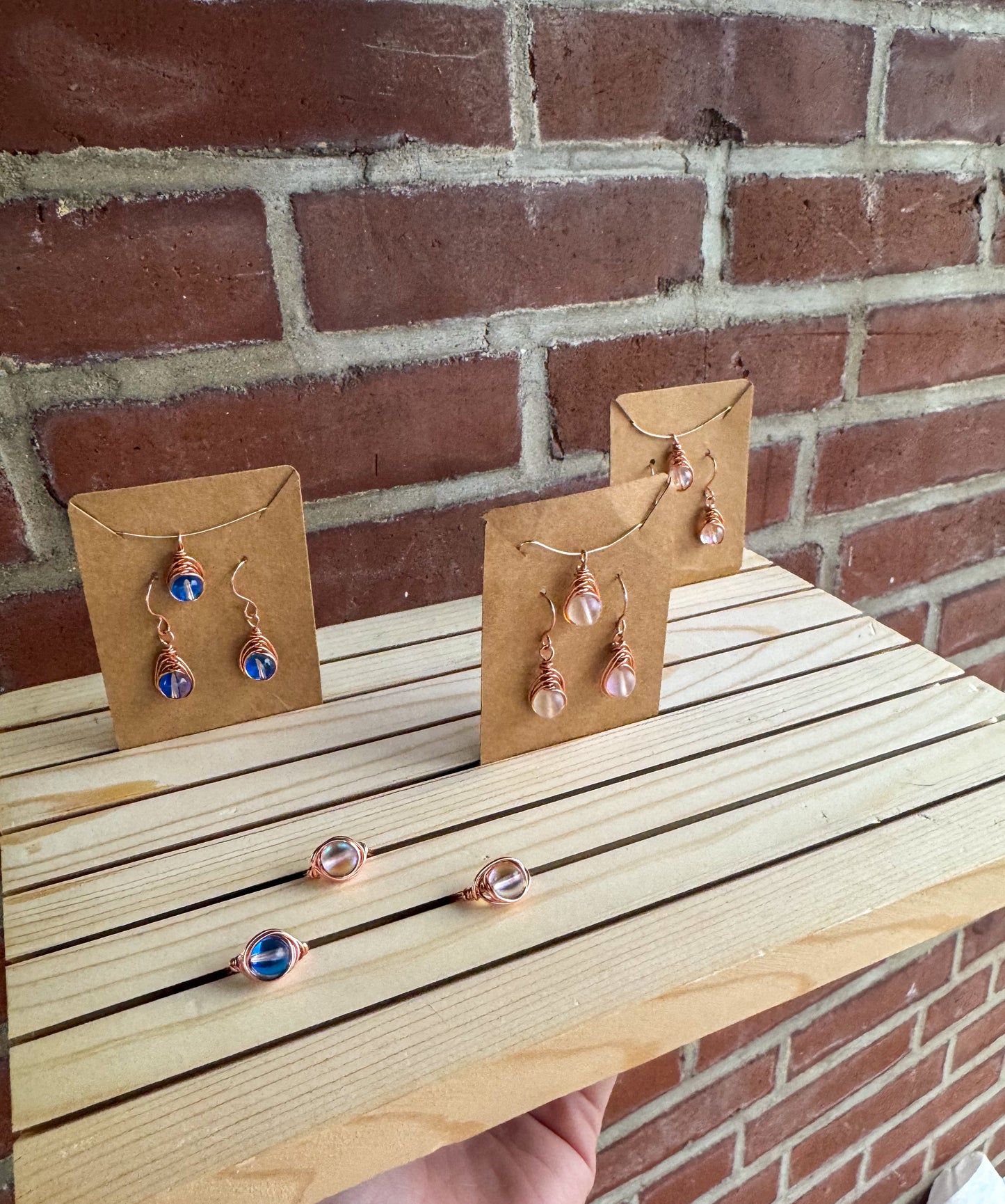 End of An Era Earring and Pendant Midnight Mermaid Earrings and Pendant