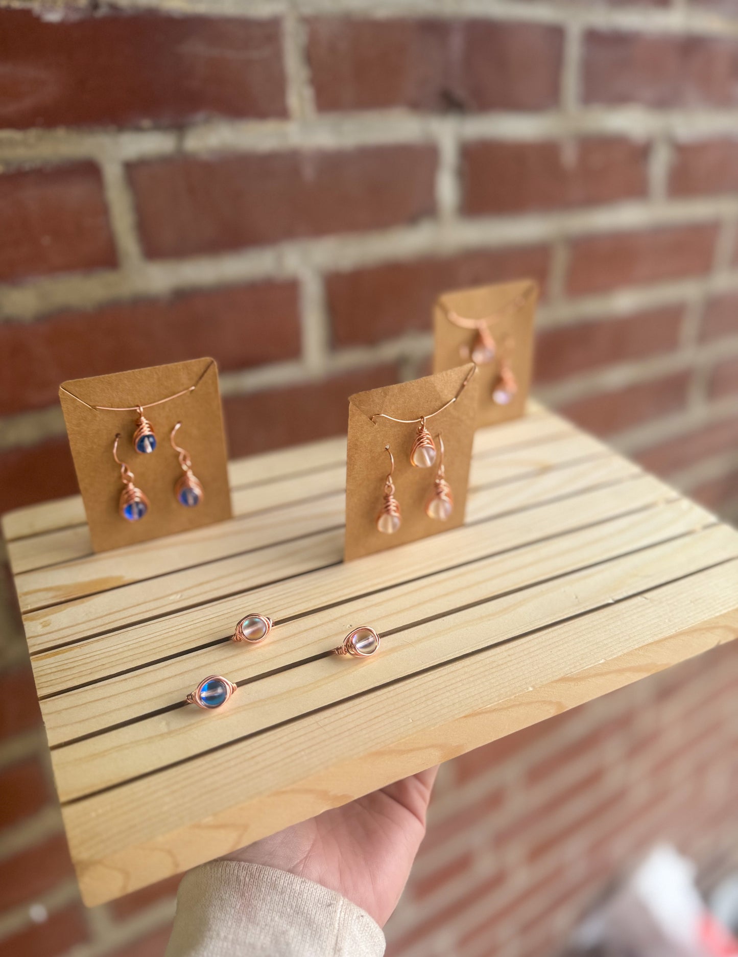 End of An Era Earring and Pendant Set Mermaid Bubbles