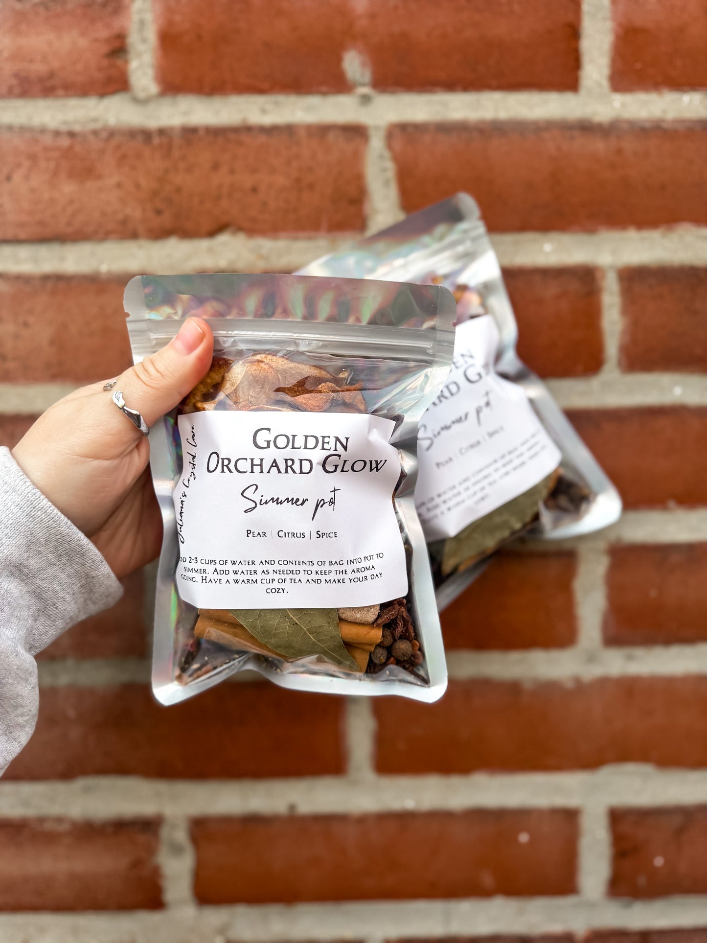 Golden Orchard Glow Simmer Pot