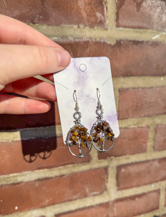 Tree of Life in Tigers Eye