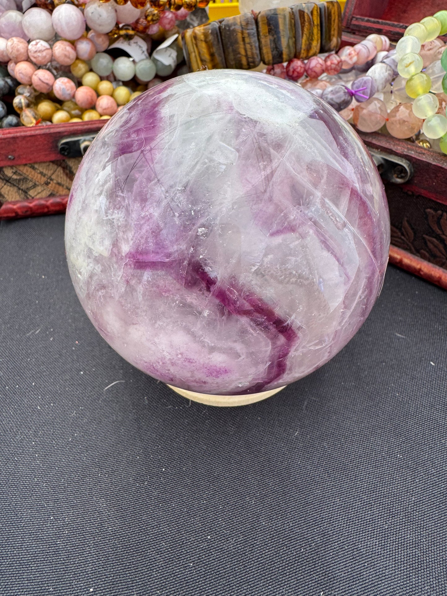 Natural Flourite Sphere