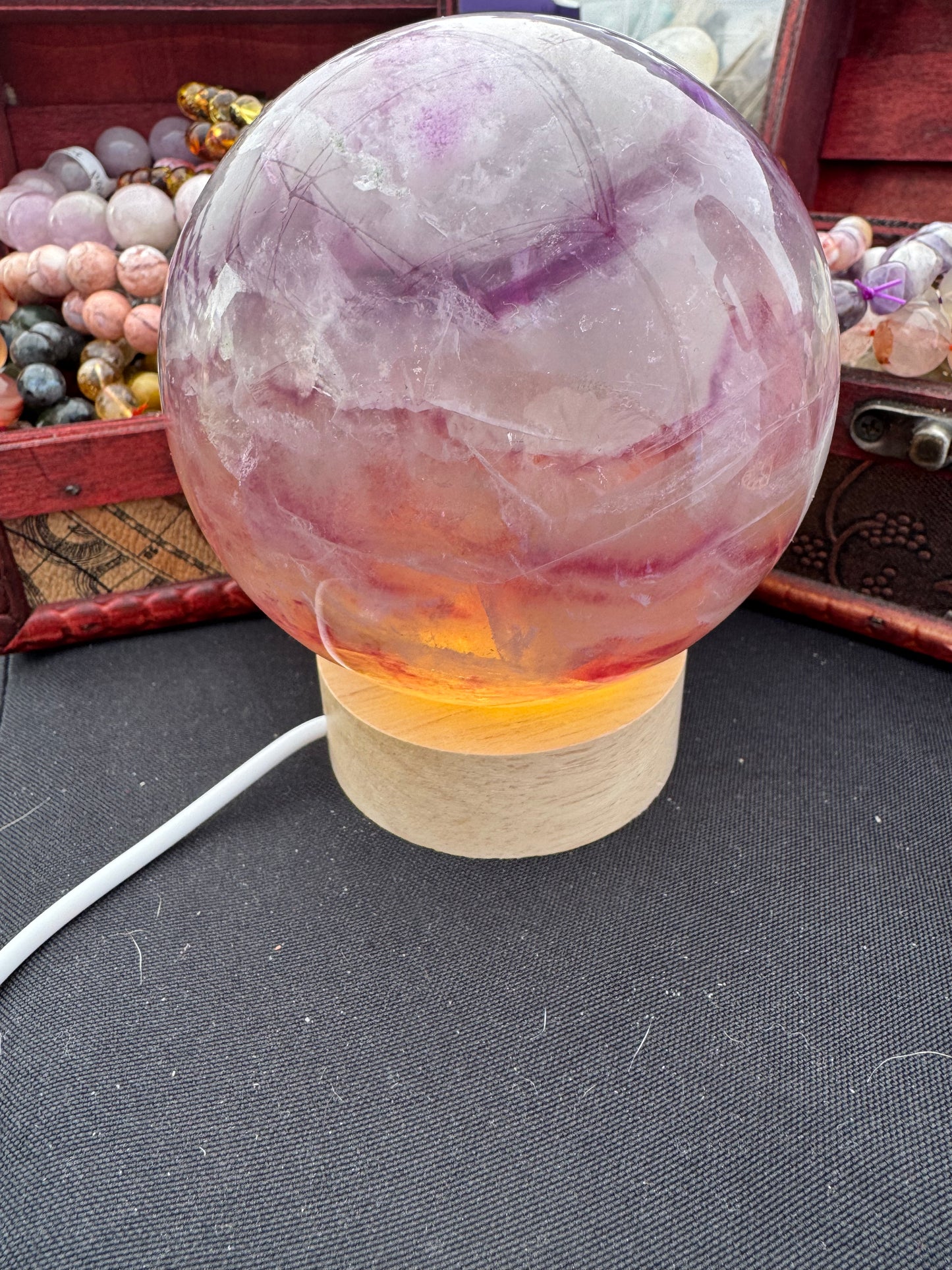 Natural Flourite Sphere