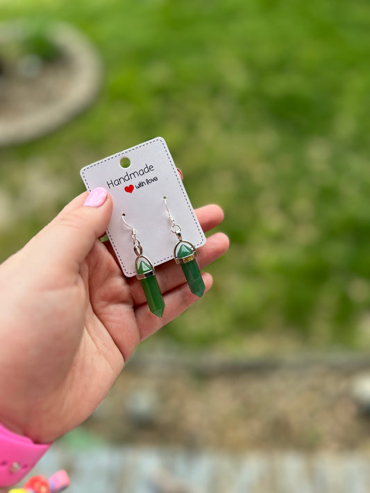 Green Adventurine Earrings