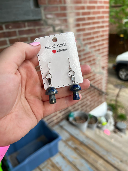 Que Sera Mushroom Earrings
