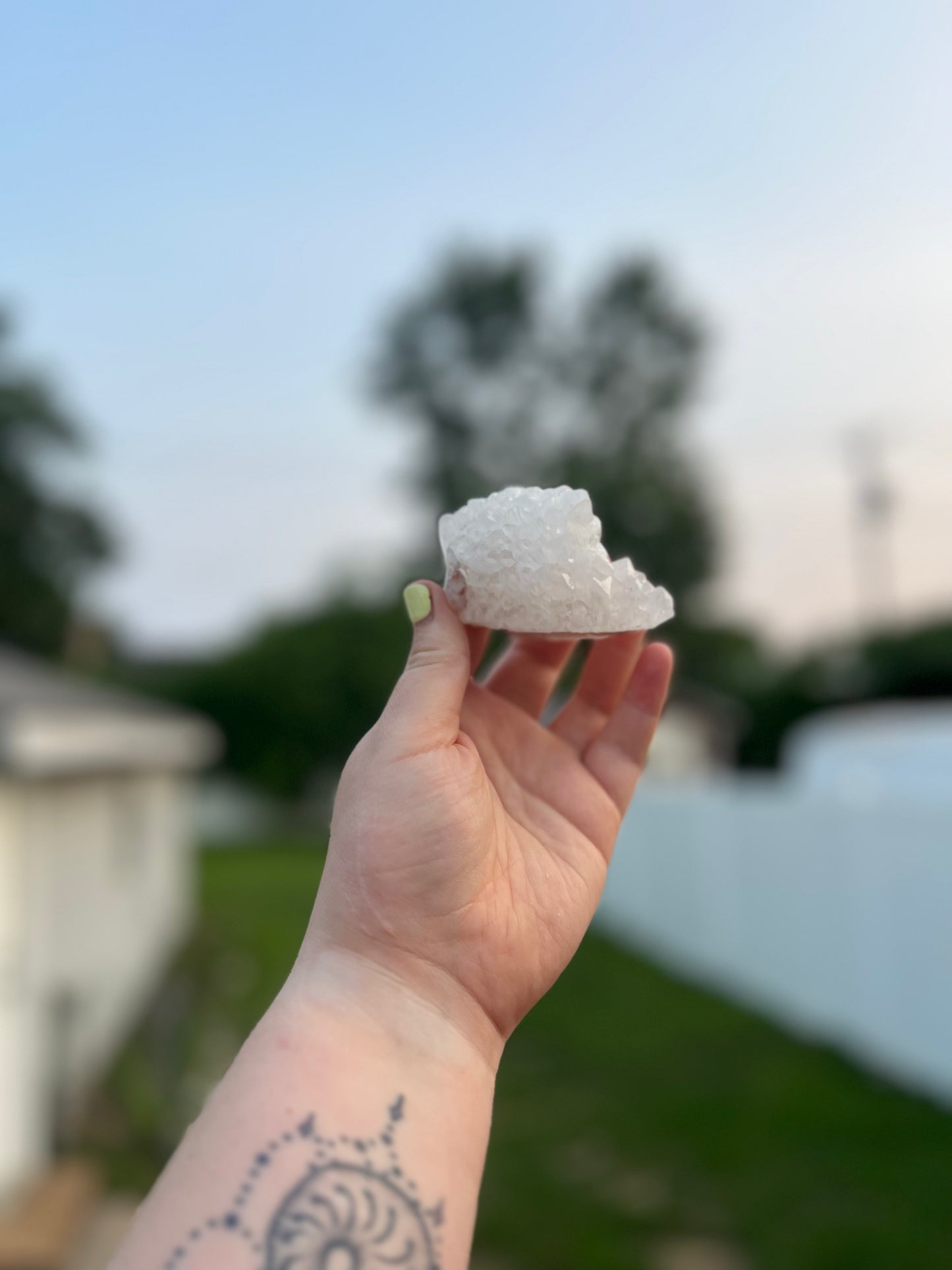 Apophyllite Cluster