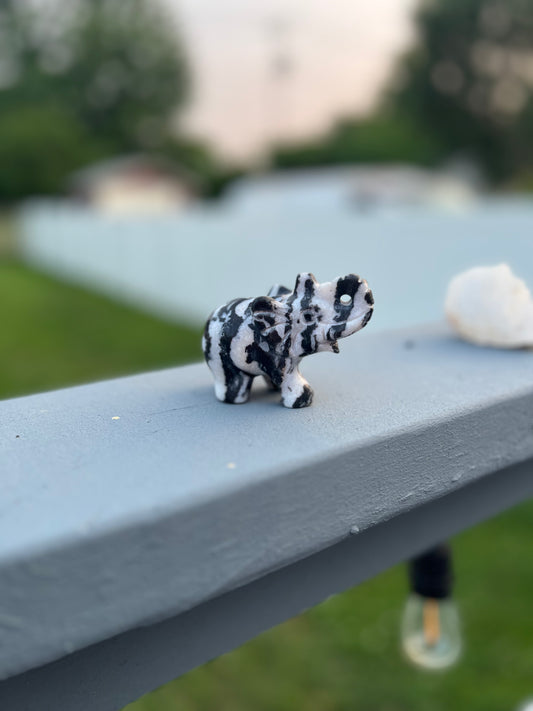 Zebra Jasper Elephant