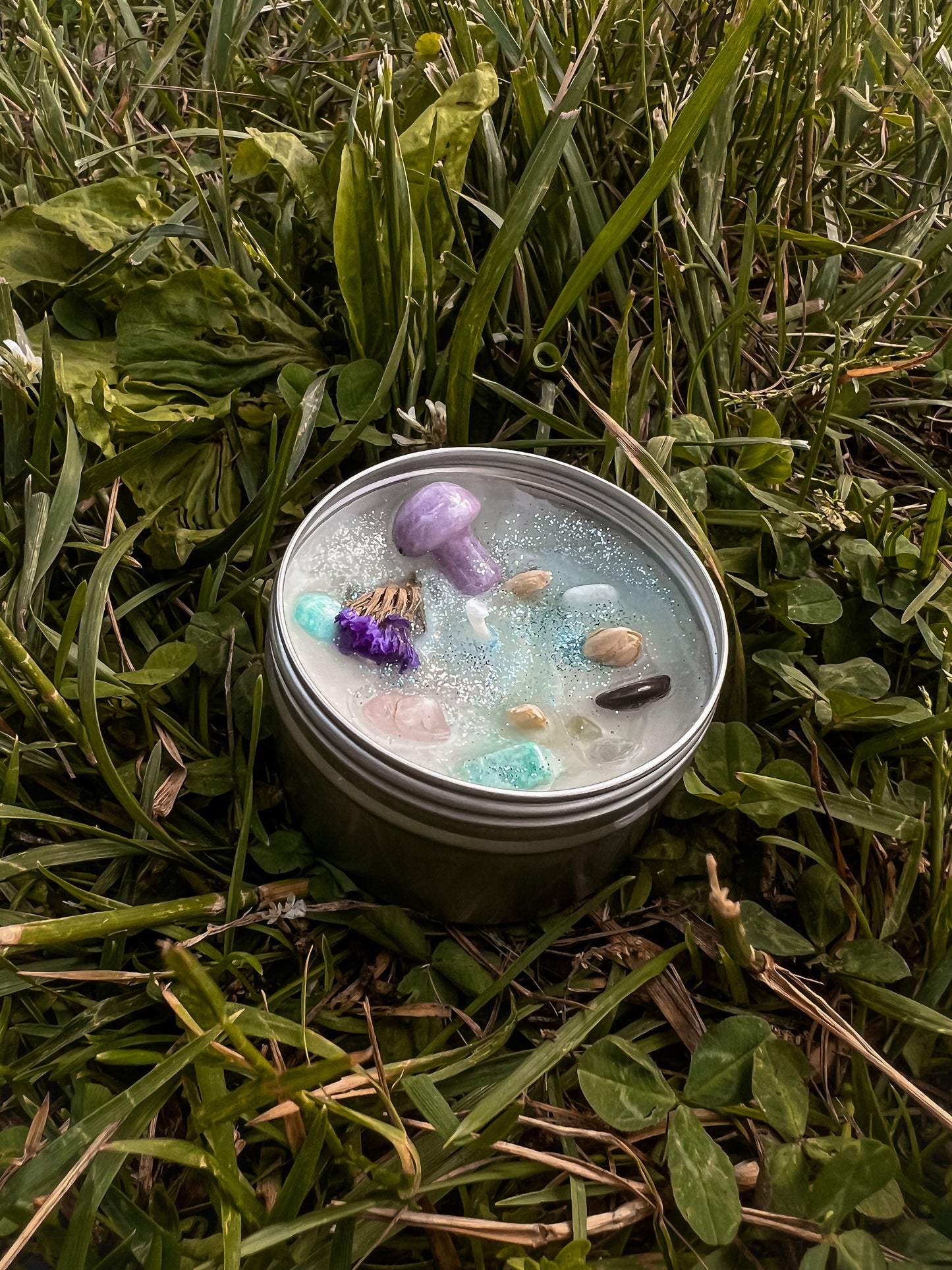Crystal Energy Candles