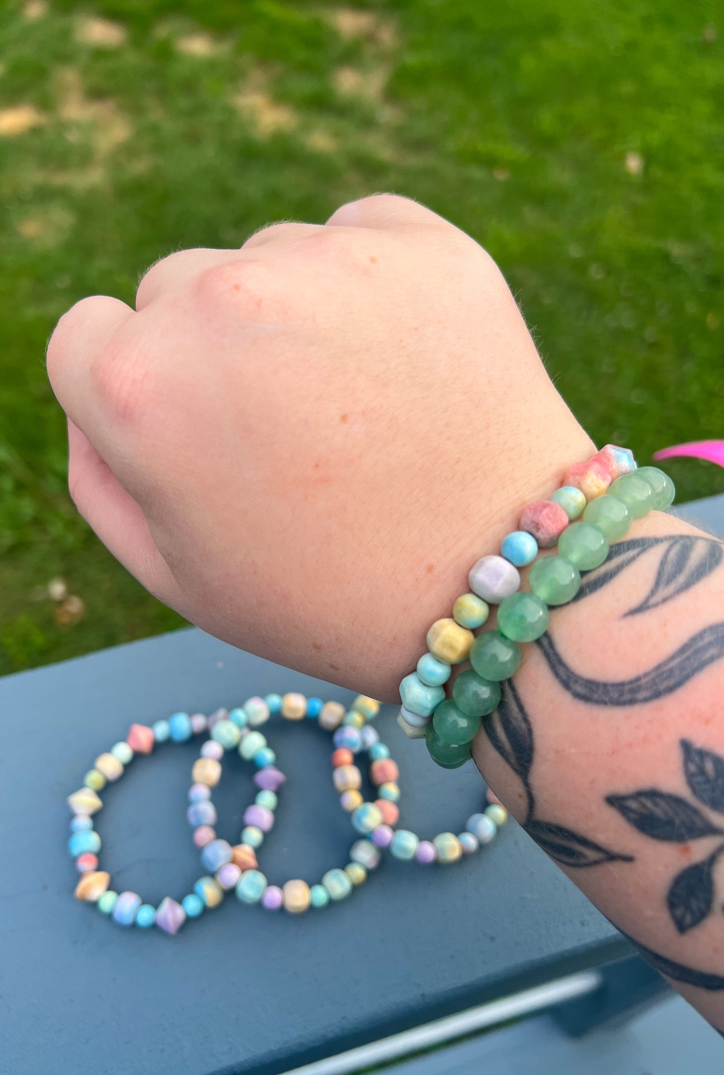 Candy Morganite Bracelet