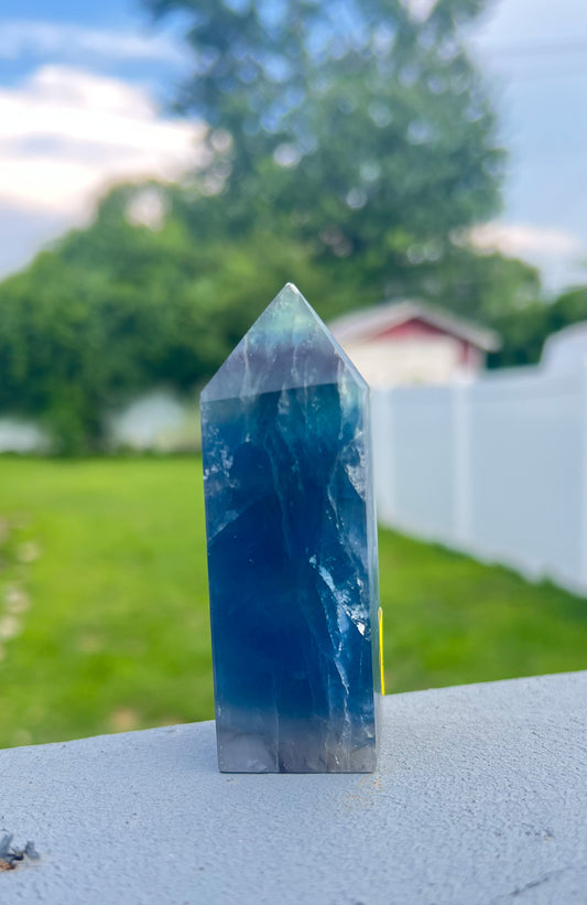 Blue Fluorite Tower