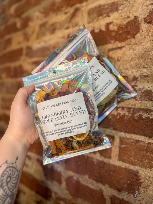 Cranberry and Apple Cozy Blend Simmer Pot