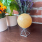 Yellow Ice Spar Sphere