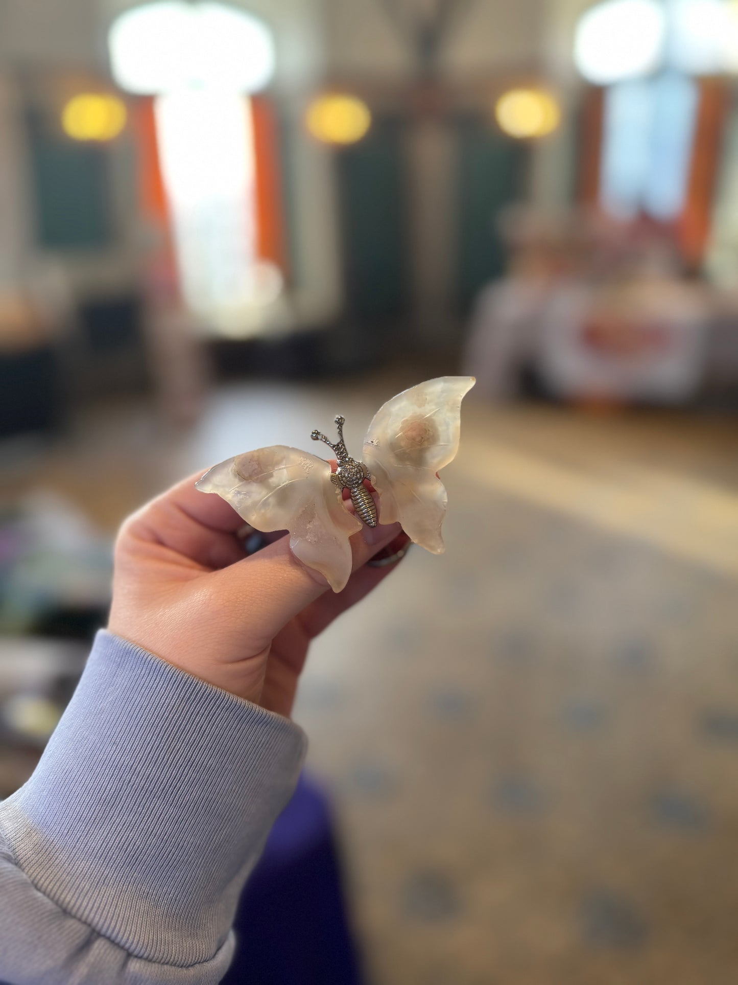 Crystal Butterflies & Hearts-Set of 2