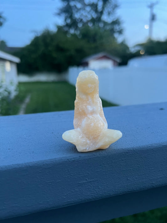 Yellow Calcite Mother Earth