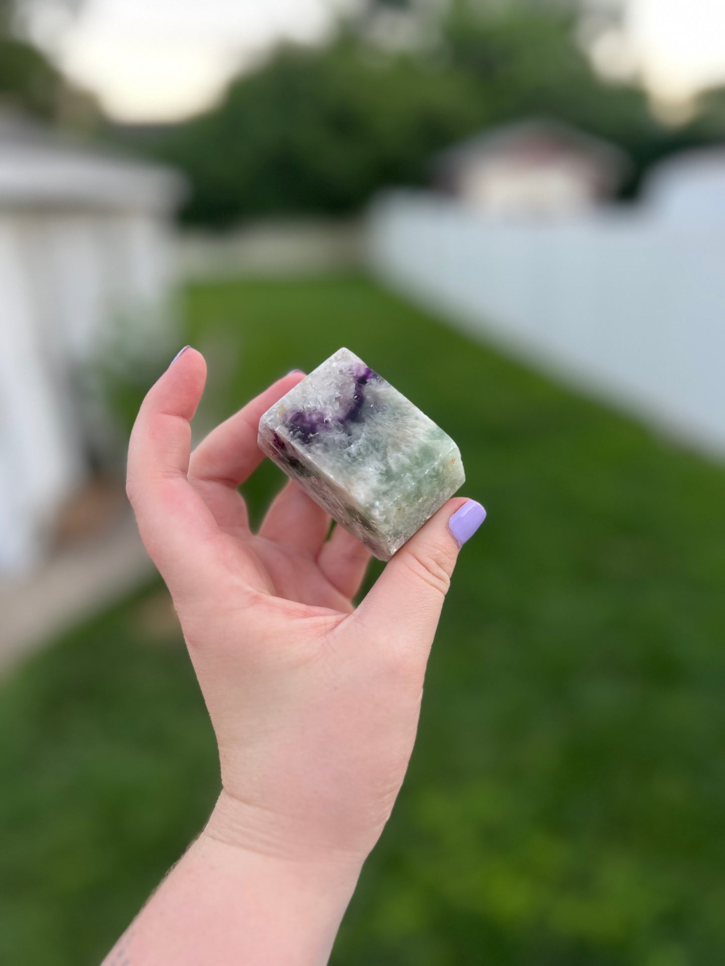 Snowflake Flourite Chunk