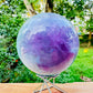 Natural Fluorite Sphere
