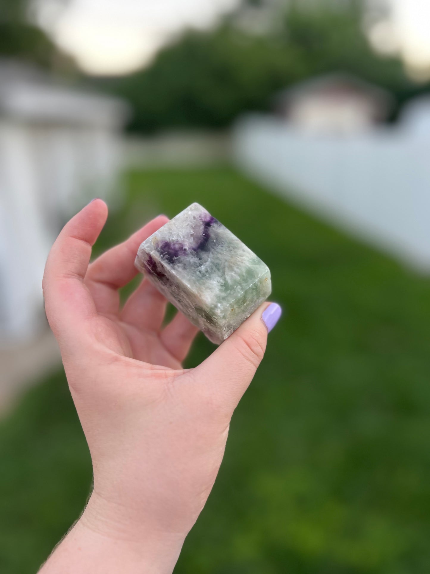 Snowflake Flourite Chunk