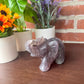 Large Flourite Elephant