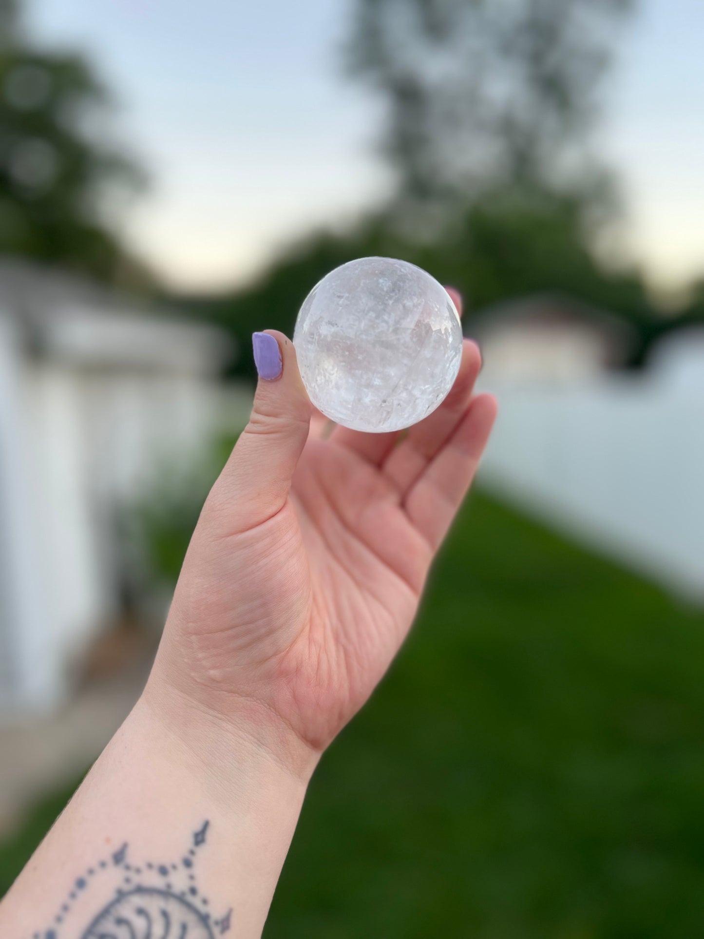 Rainbow Quartz Sphere