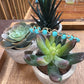 Handmade Turquoise Bangle Wave Bracelet
