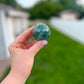 Green Fluorite Small Sphere