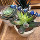 Handmade Lapis Lazuli Bangle Wave Bracelet