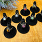 Gemstone Adjustable Spider Rings
