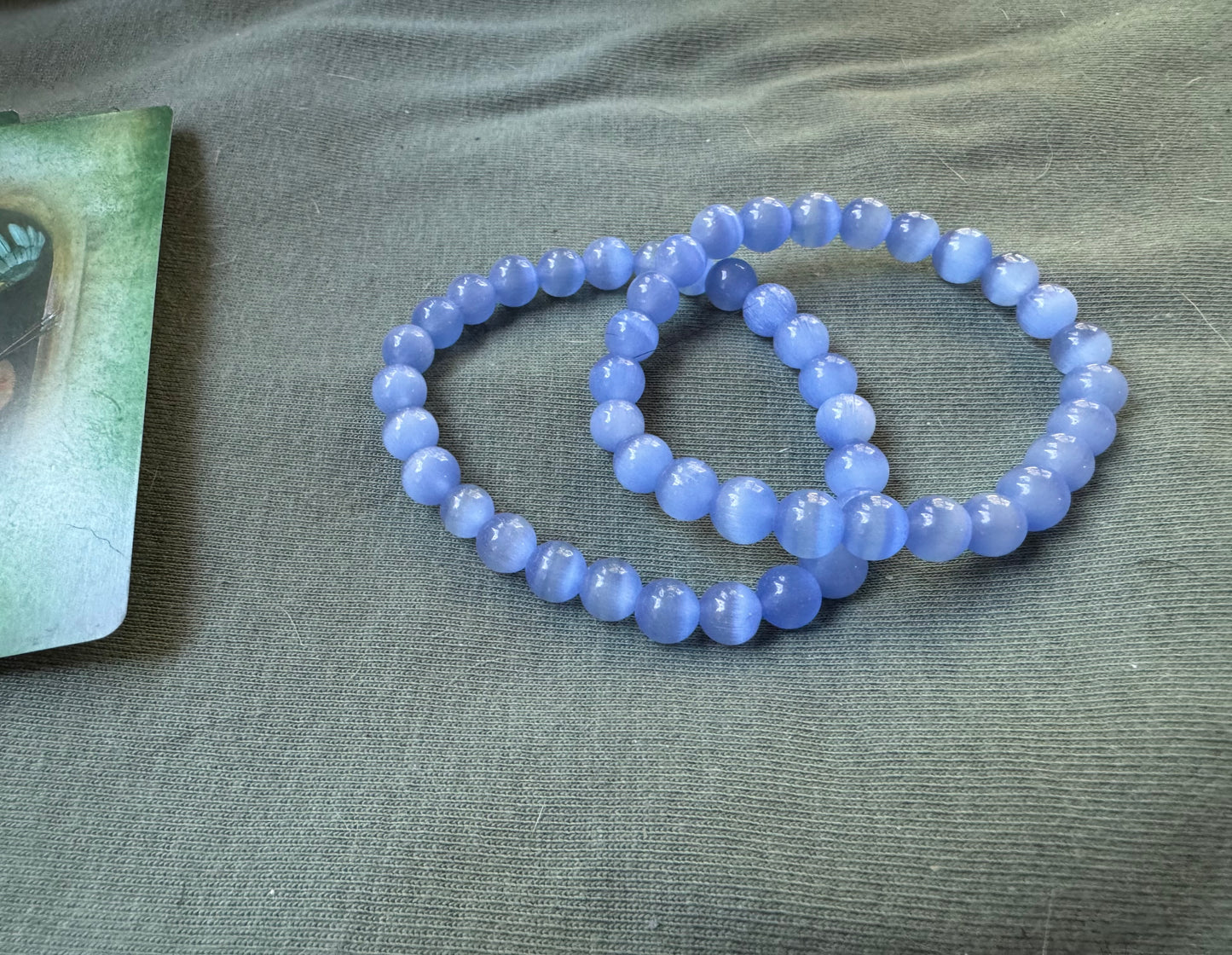 Blue Selenite Bracelet