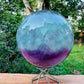 Natural Fluorite Sphere