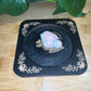 Mini Pink & White Chalcedony Turtle Carving-HTF