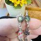 Natural Labradorite Wire Wrapped Bracelets