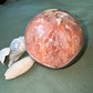 Carnelian In Quartz large sphere