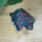 Pastel Ocean Jasper Carved Turtle