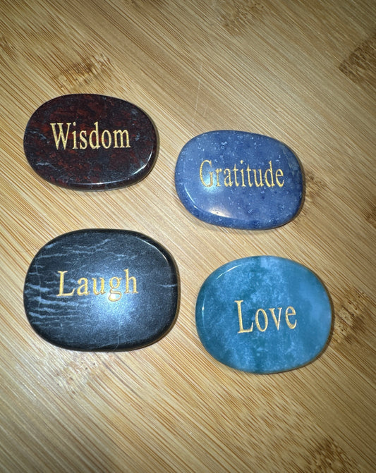 Inspirational Polished Crystal Set charged in eclipse energy