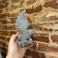 Custom Crystal Carved Ocean Jasper Eagle Vision Freedom and Ancient Wisdom