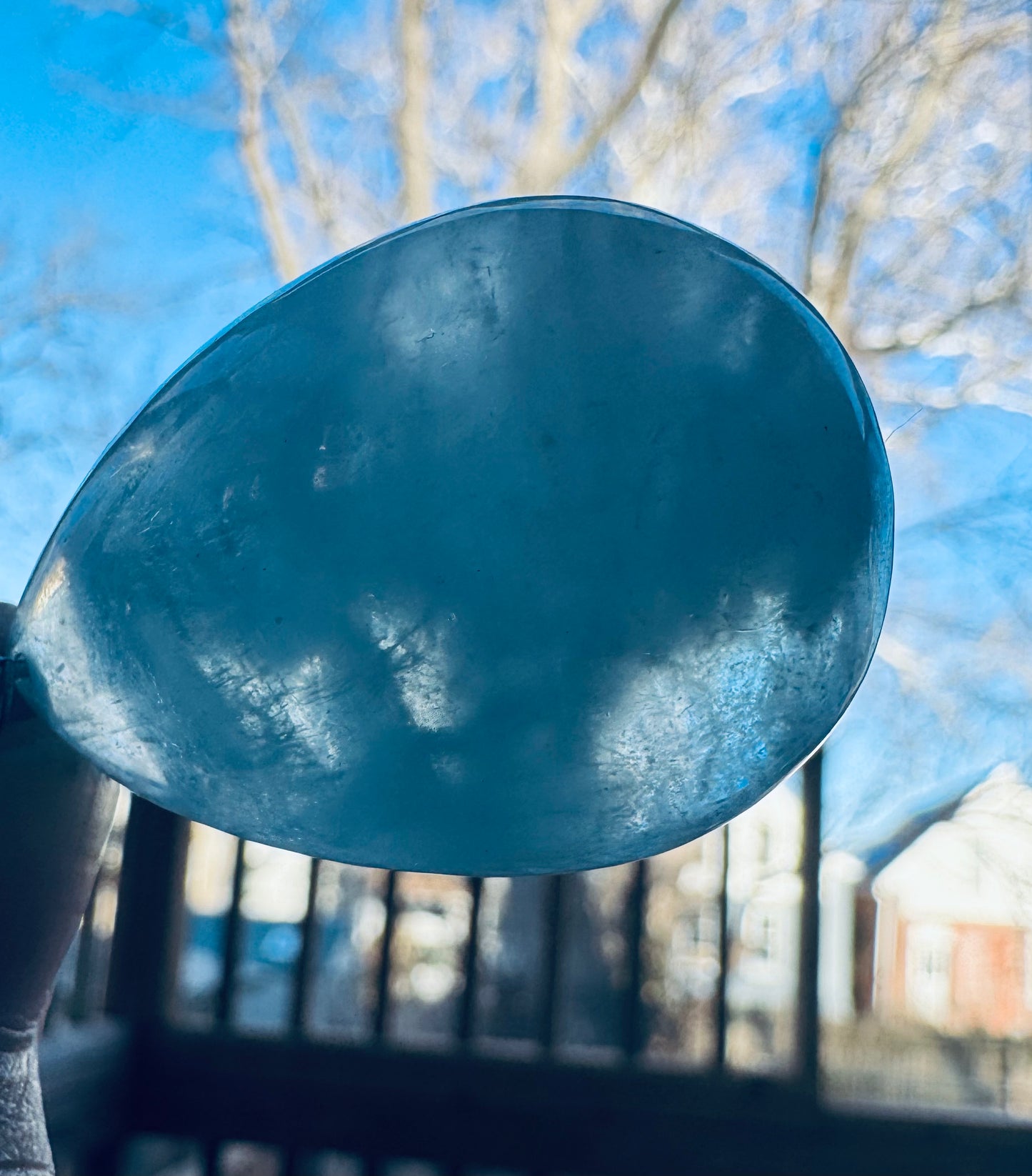 Natural Aquamarine Pendant