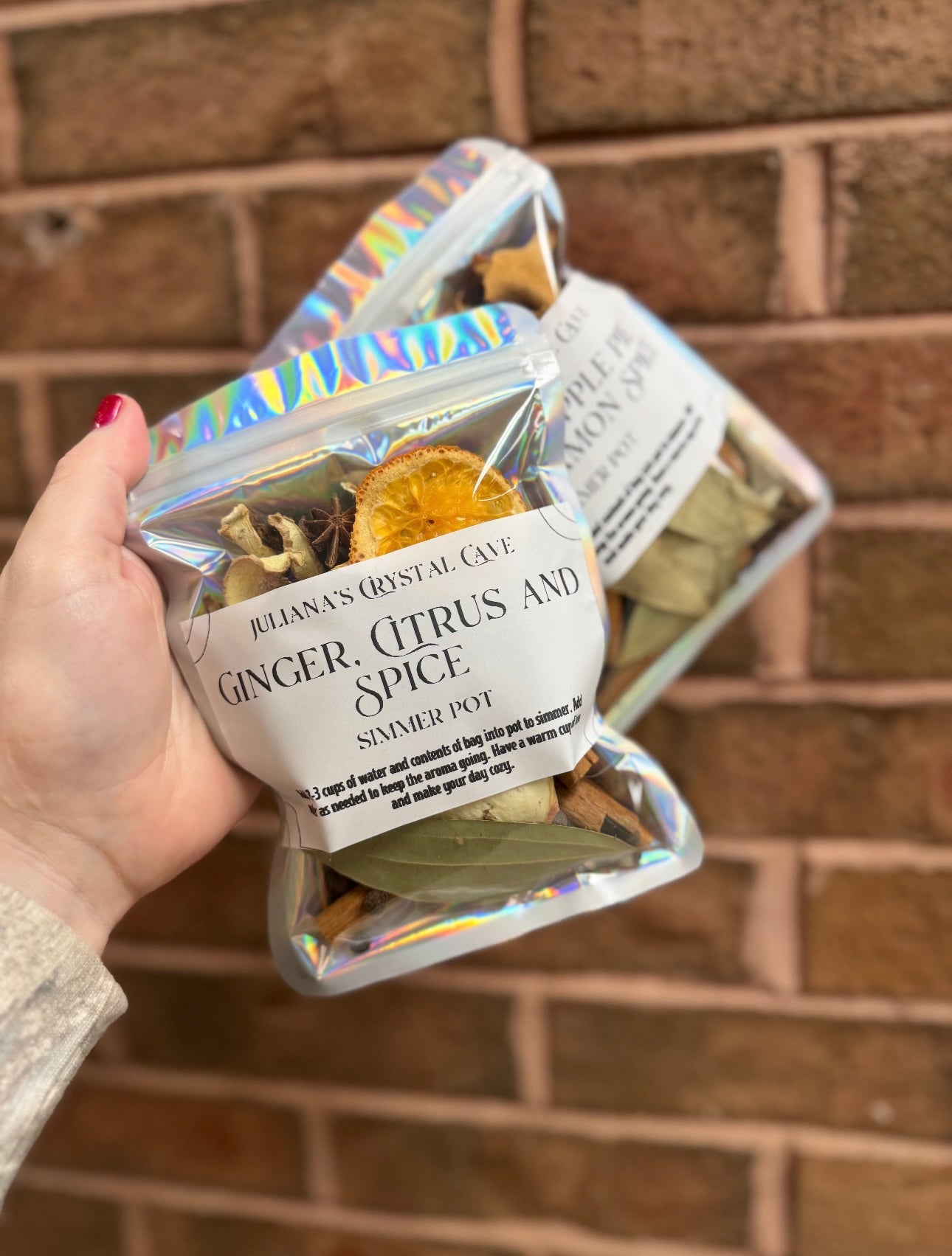 Ginger, Citrus & Spice Organic Simmer Pot