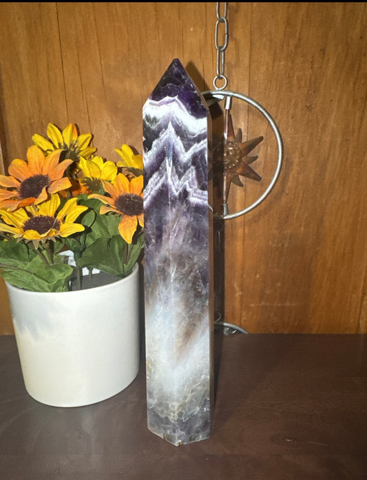 Dream Amethyst Tower approx 10” tall