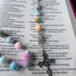 Handmade Lamp work Glass Beads and Sparkly Accent Beads