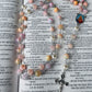 Handmade Pastel Jade with Swarovski Pearl Rosary