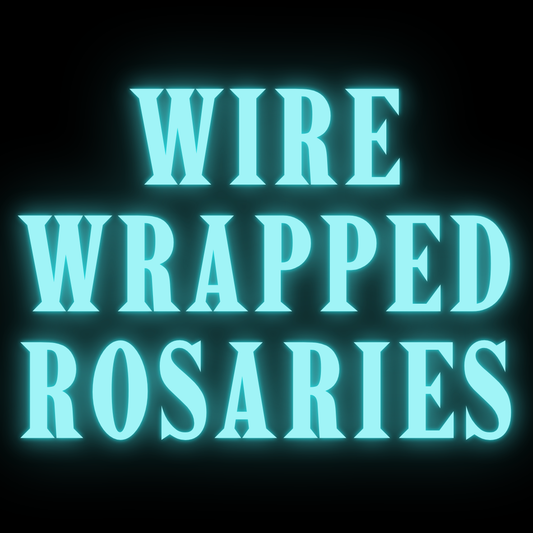 Handmade Wire Wrapped Rosary