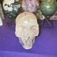 Rutilated Quartz Skull