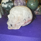 Rutilated Quartz Skull