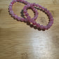 Handmade High Quality Iced Rhodanite Crystal Bracelet