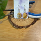 Crazy Lace Agate Dangle Drop Earrings