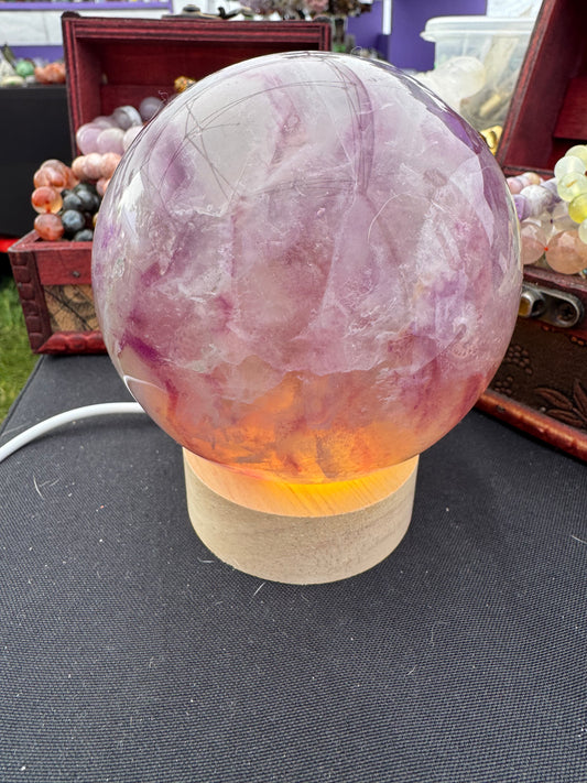 Natural Flourite Sphere