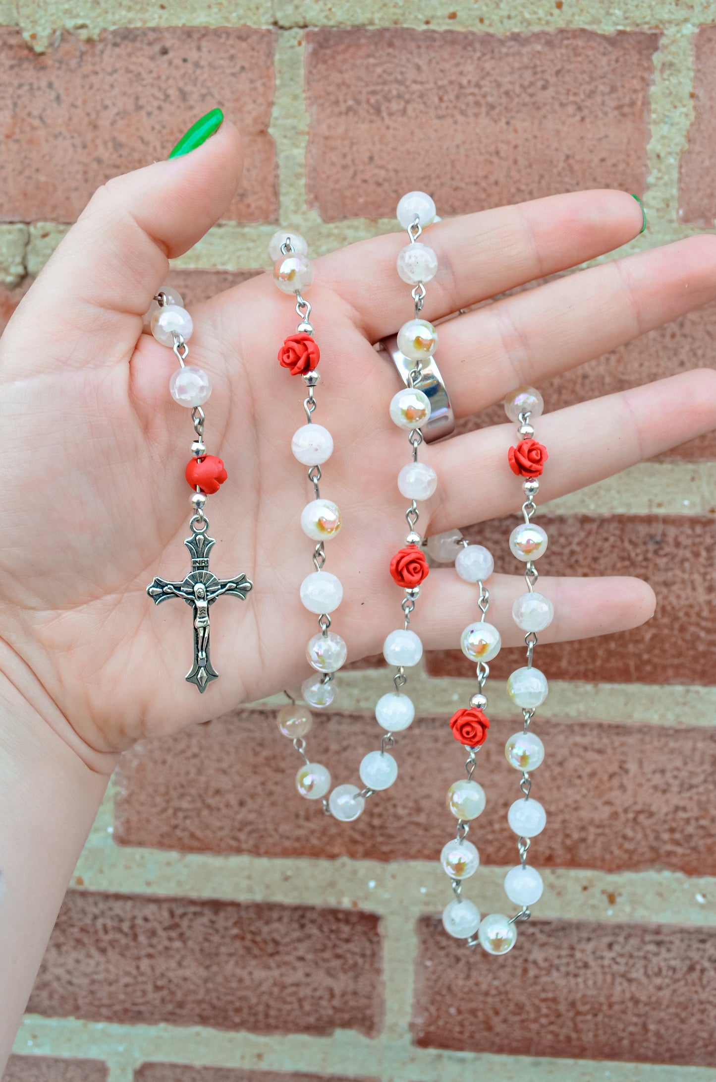 Handmade Wire Wrapped Rosary